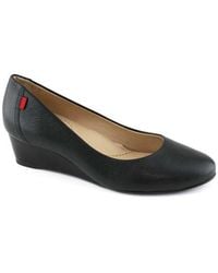 Marc Joseph New York - Prospect Leather Wedge Pump - Lyst