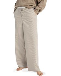 Mango - Stripe Pajama Pants - Lyst