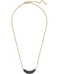 Alexis - Lucite® Crescent Pendant Necklace - Lyst