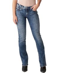 Silver Jeans Co. - Elyse Slim Bootcut Jeans - Lyst