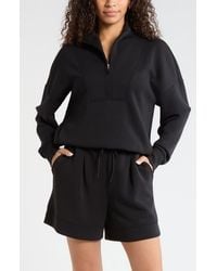 Zella - Soft Luxe Half Zip Pullover - Lyst