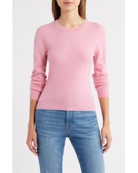 Reformation - Lian Cashmere Crewneck Sweater - Lyst