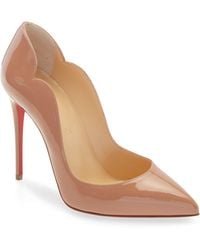 Christian Louboutin - Hot Chick Scallop Pointed Toe Pump - Lyst