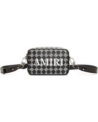 Amiri - Quad Monogram Coated Canvas Camera Bag - Lyst
