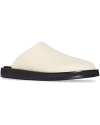 the row sabot smooth calfskin mules