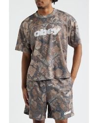 Obey - Logo Camouflage Practice Jersey - Lyst
