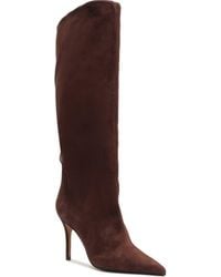 SCHUTZ SHOES - Ellen Up Pointed Toe Boot - Lyst