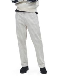 Rag & Bone - Haydon Stripe Cotton Pants - Lyst