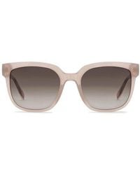 Fossil - 54Mm Gradient Square Sunglasses - Lyst