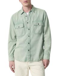 Rag & Bone - Denim Cpo Button-Up Shirt - Lyst