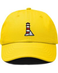 Alix - Lighthouse Embroidered Dad Hat - Lyst