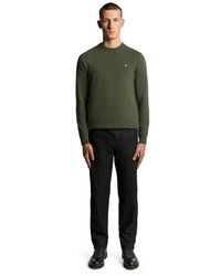 Lyle & Scott - Lambswool Blend Crew Neck Jumper - Lyst