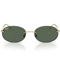 Ray-Ban - 54Mm Rimless Oval Sunglasses - Lyst