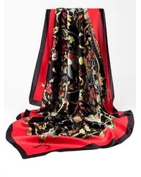 SILKSILKY - Silk Bloom Square Scarf - Lyst