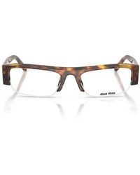 Miu Miu - 54Mm Rectangular Sunglasses - Lyst