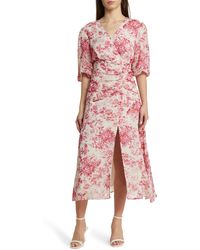 Chelsea28 - Forget Me Not Gathered Waist Dress - Lyst