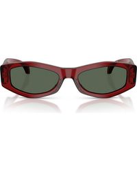 Versace - 54Mm Irregular Sunglasses - Lyst