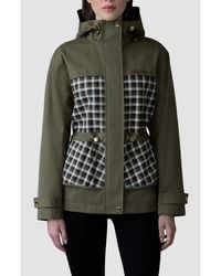 Mackage - Kaori Hooded Water Resistant Recycled Polyester Blend Jacket - Lyst