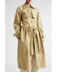 JW Anderson - Ruched Waist Trench Coat - Lyst