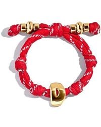 BaubleBar - Knotty Initial Bracelet - Lyst