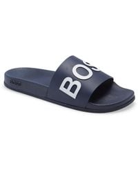 BOSS by Hugo Boss Leather sandals for Men - Up to 61% off at Lyst.com