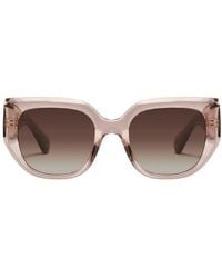 Quay - Busy Busy 53Mm Square Sunglasses - Lyst
