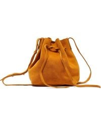 SABANDIJA - Courtesy Suede Crossbody Bag - Lyst