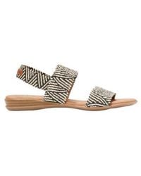 Andre Assous - Nigella Woven Slingback Sandal - Lyst
