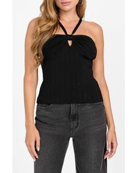 Guess - Sofie Mirage Halter Sweater Tank - Lyst