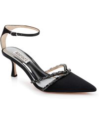 Badgley Mischka - Ankle Strap Pointed Toe Pump - Lyst