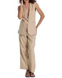 REISTOR - Wide Leg Pants - Lyst