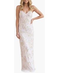 Needle & Thread - Sequin Paradise Georgette Cami Gown - Lyst