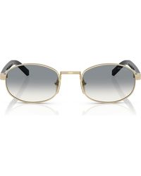 Prada - 52Mm Oval Sunglasses - Lyst
