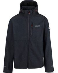 Trespass - Justin Dlx Marl Soft Shell Jacket - Lyst