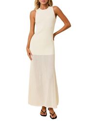Solid & Striped - The Lucerne Sleeveless Maxi Sweater Dress - Lyst