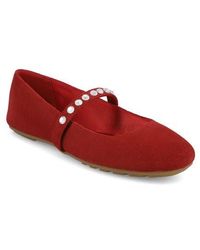 MIA - Karolin Mary Jane Flat - Lyst