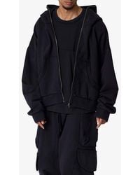 MNML - Oversize Zip Hoodie - Lyst