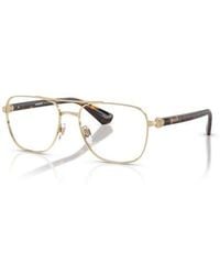 Burberry - 56Mm Pilot Optical Glasses - Lyst