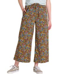 Toad & Co. - Sunkissed Performance Wide Leg Crop Pants - Lyst