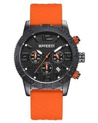 Breed - Double Agent Chronograph Watch With Date - Lyst
