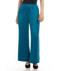 Karen Kane - Wide Leg Satin Pants - Lyst