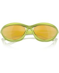 Prada - 63mm Oversize Cat Eye Sunglasses - Lyst