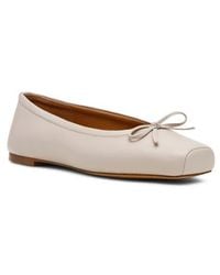 Steve Madden - Eleve Square Toe Flat - Lyst