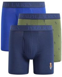 Polo Ralph Lauren - Assorted 3-Pack Perfect Pouch Boxer Briefs - Lyst