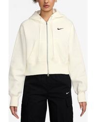 Nike - Phoenix Relaxed Fit Cotton Blend Fleece Hoodie - Lyst