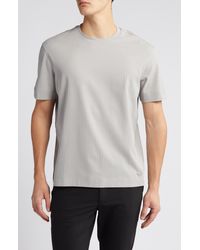 Emporio Armani - Texture Stripe T-shirt - Lyst