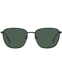 Polaroid - 56Mm Polarized Rectangular Sunglasses - Lyst