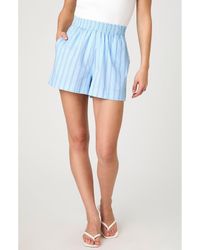 French Connection - Lorenzo Stripe Cotton Shorts - Lyst