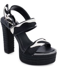 DKNY - Yadira Slingback Espadrille Platform Sandal - Lyst