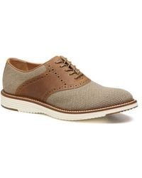 Johnston & Murphy - Upton Knit Saddle Shoe - Lyst